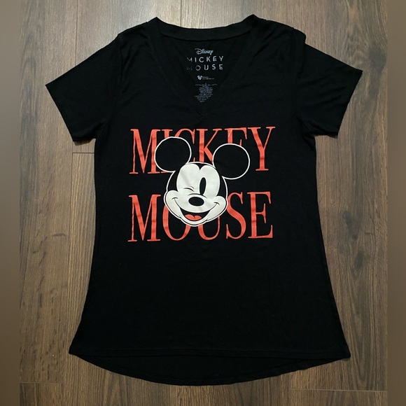 Disney Tops - Women’s Disney Black Mickey Mouse Graphic T-shirt S